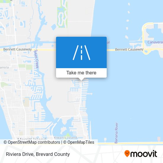 Riviera Drive map