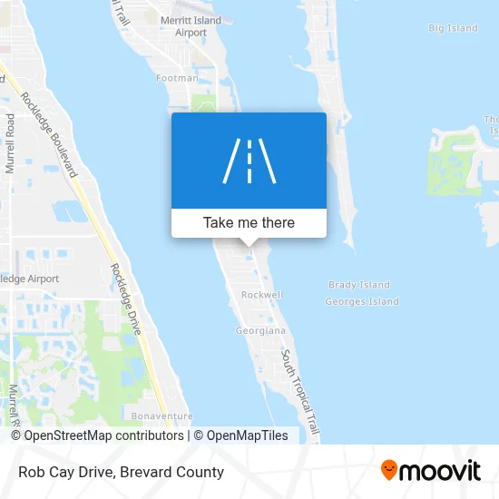 Rob Cay Drive map
