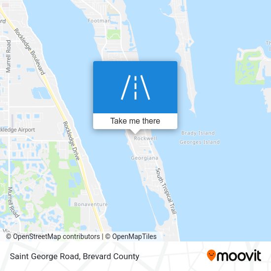 Saint George Road map