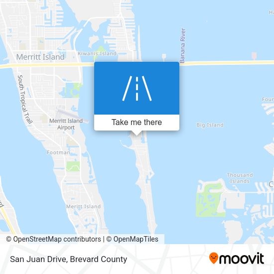 Mapa de San Juan Drive