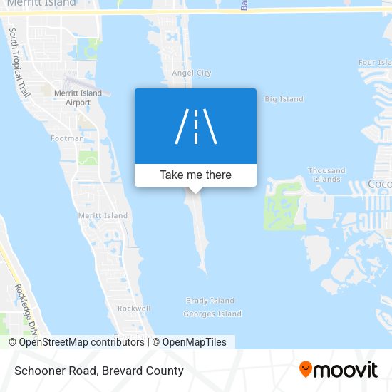 Mapa de Schooner Road