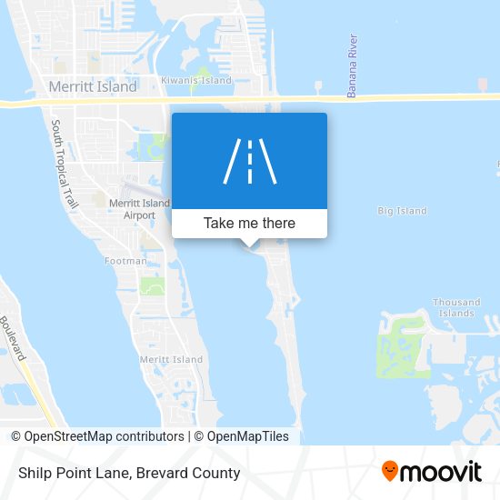 Shilp Point Lane map