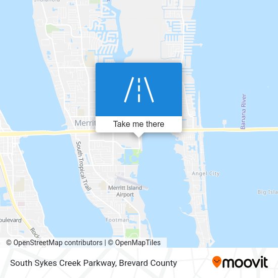 South Sykes Creek Parkway map