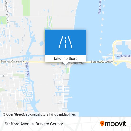 Mapa de Stafford Avenue