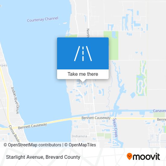 Starlight Avenue map