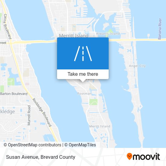 Susan Avenue map