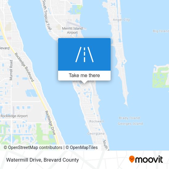Watermill Drive map