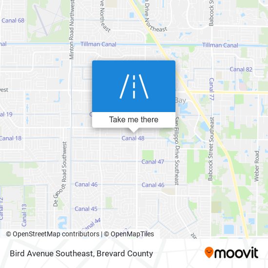 Mapa de Bird Avenue Southeast