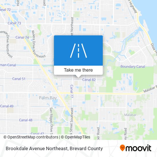 Brookdale Avenue Northeast map