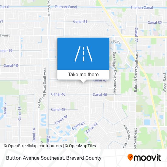 Mapa de Button Avenue Southeast