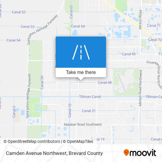 Mapa de Camden Avenue Northwest