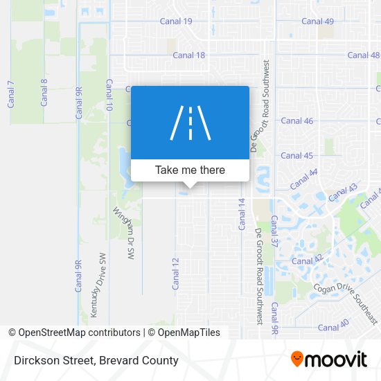 Dirckson Street map