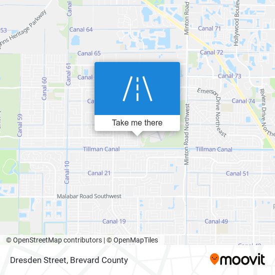 Dresden Street map