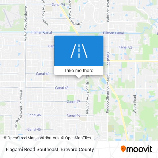 Flagami Road Southeast map