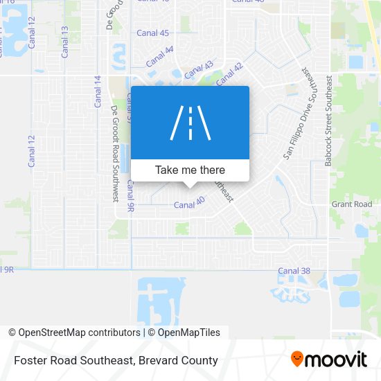 Mapa de Foster Road Southeast