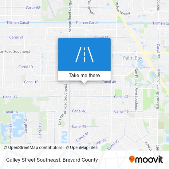 Galley Street Southeast map