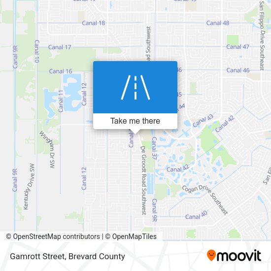 Gamrott Street map