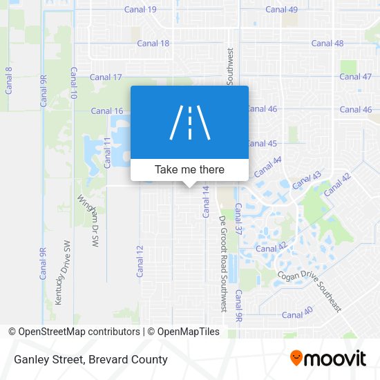 Ganley Street map
