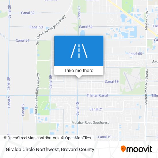 Mapa de Giralda Circle Northwest