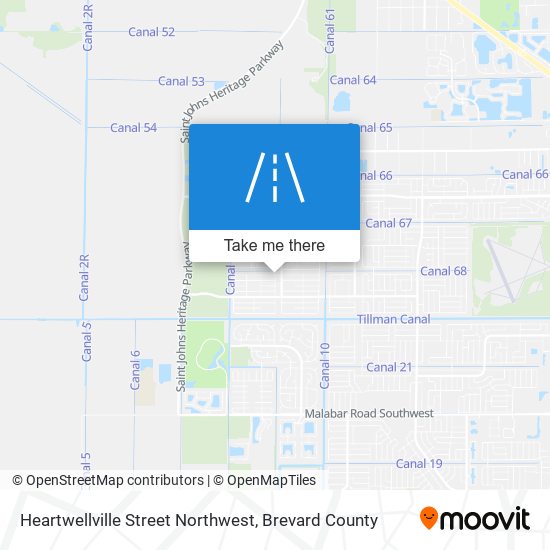 Heartwellville Street Northwest map