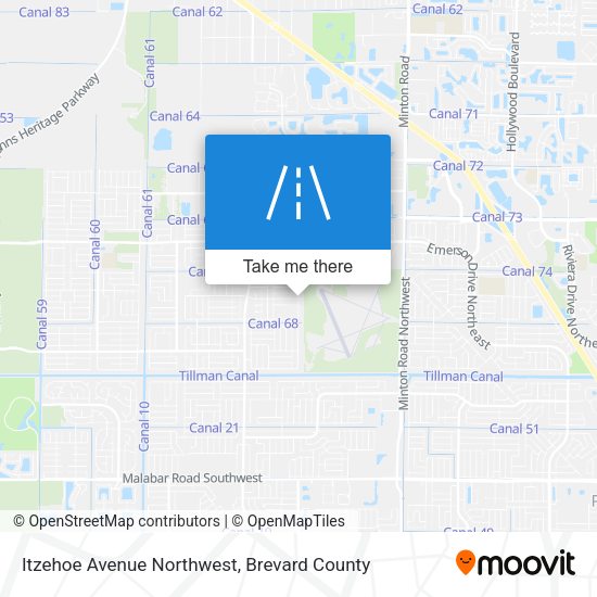 Itzehoe Avenue Northwest map