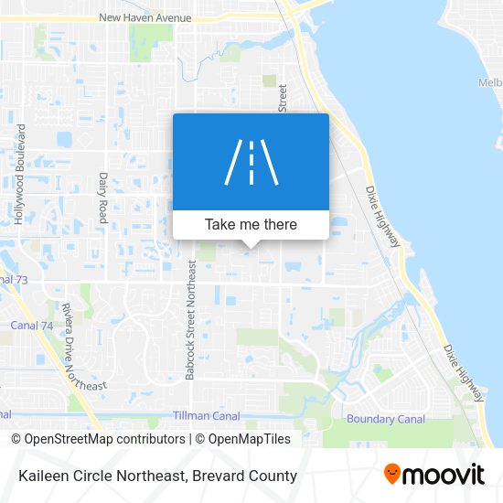 Mapa de Kaileen Circle Northeast