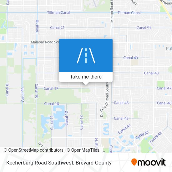 Kecherburg Road Southwest map