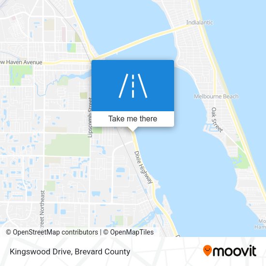 Kingswood Drive map