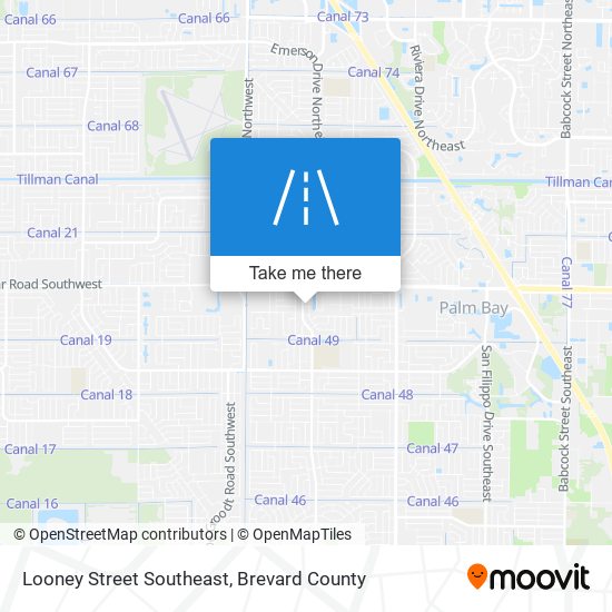 Looney Street Southeast map