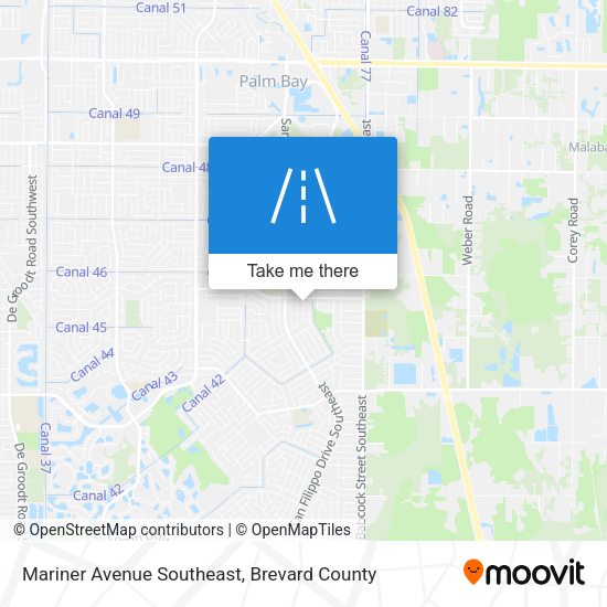 Mariner Avenue Southeast map