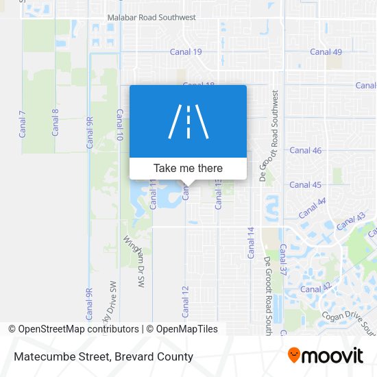 Matecumbe Street map