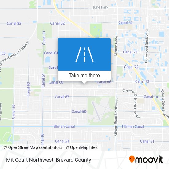 Mapa de Mit Court Northwest