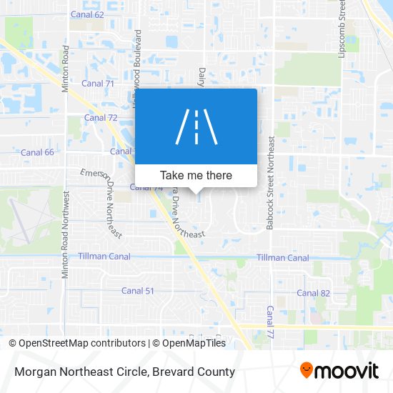 Mapa de Morgan Northeast Circle