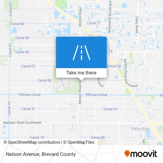 Mapa de Nelson Avenue