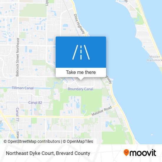 Mapa de Northeast Dyke Court