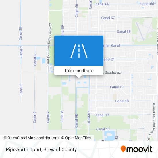 Mapa de Pipeworth Court