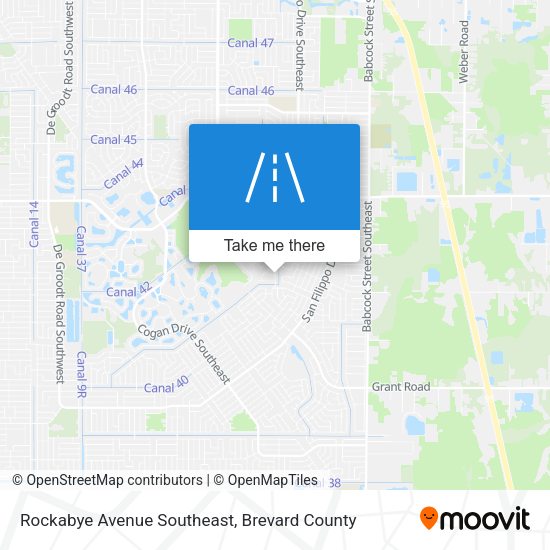 Rockabye Avenue Southeast map