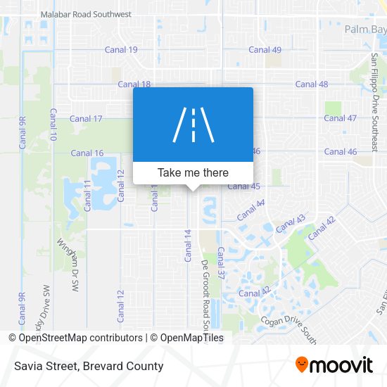 Savia Street map