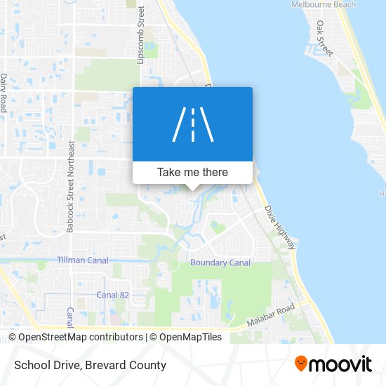 School Drive map