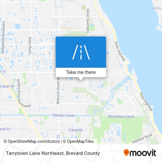 Mapa de Tarrytown Lane Northeast