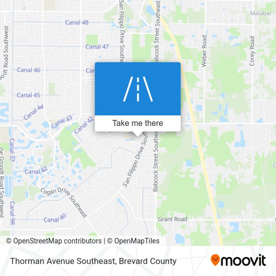 Mapa de Thorman Avenue Southeast