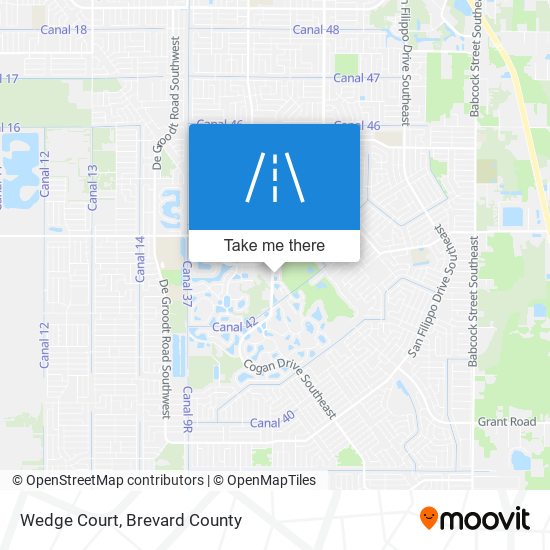 Wedge Court map