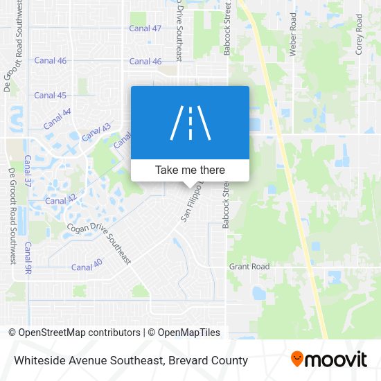Whiteside Avenue Southeast map