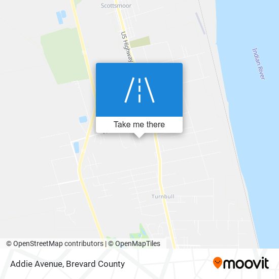 Mapa de Addie Avenue