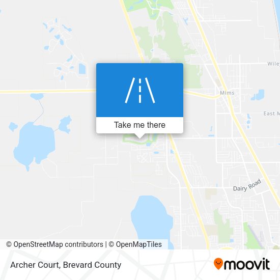 Mapa de Archer Court