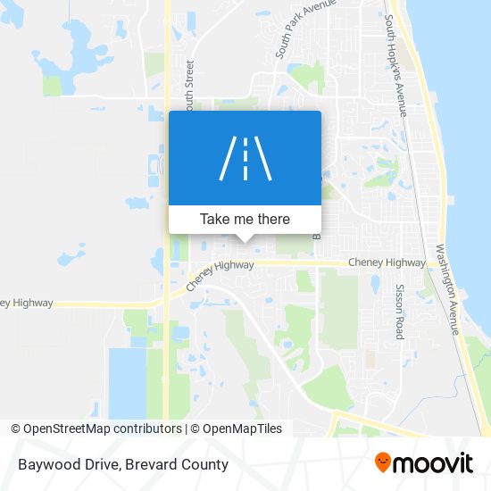 Mapa de Baywood Drive