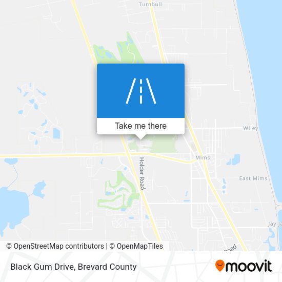 Black Gum Drive map
