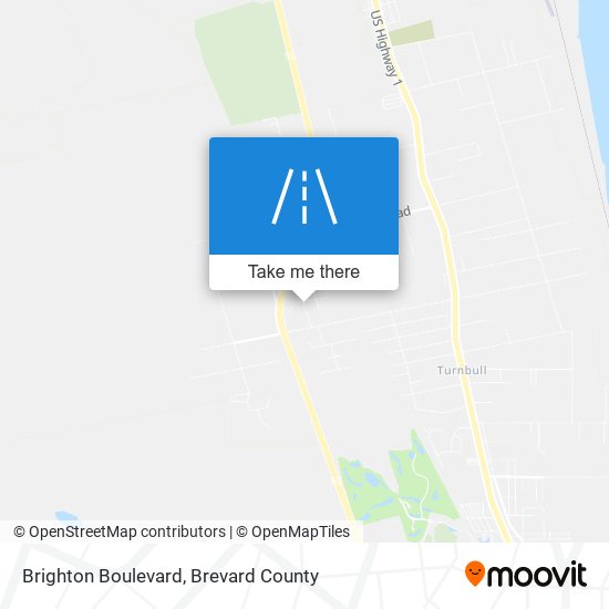 Mapa de Brighton Boulevard