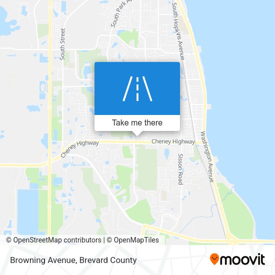 Browning Avenue map