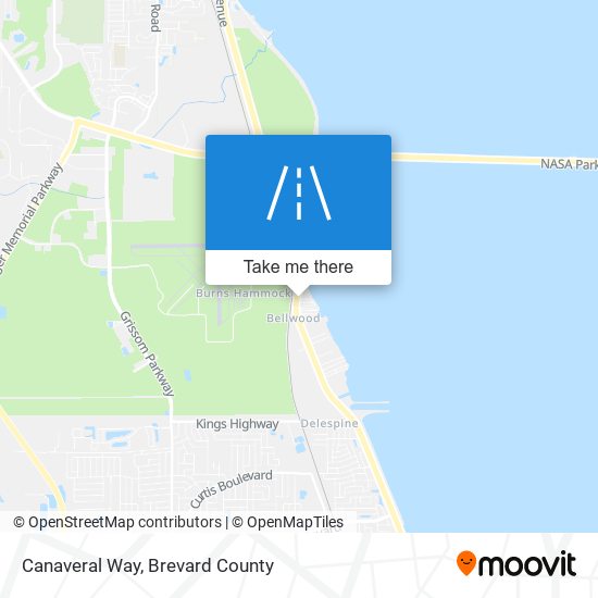 Mapa de Canaveral Way